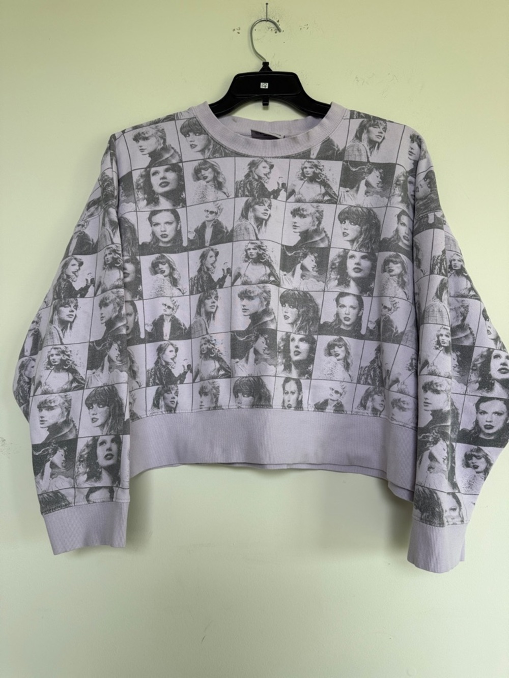 Taylor Swift Light Lavender Tour Crewneck Sweatshirt